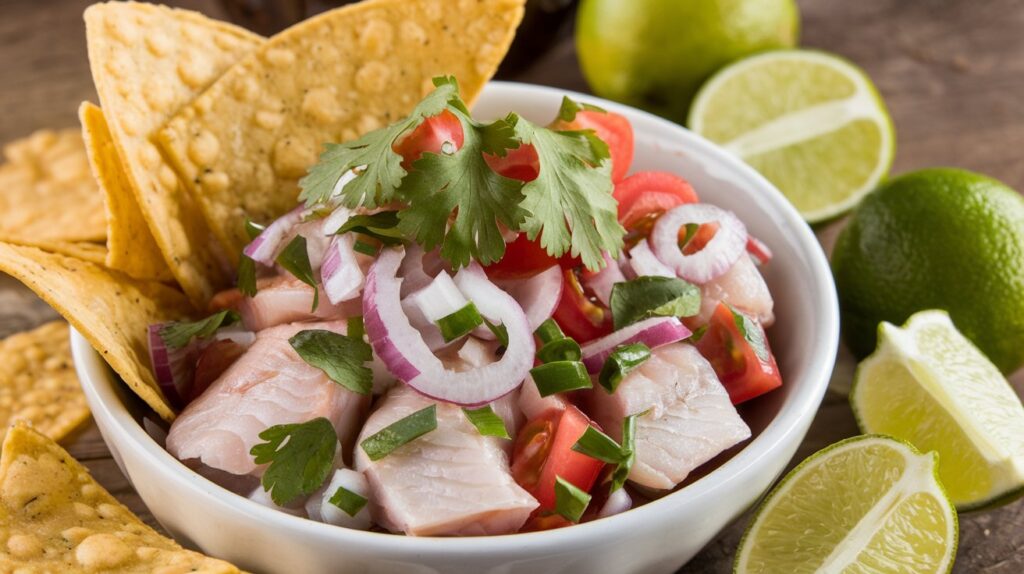 Fish ceviche recipe Mexican