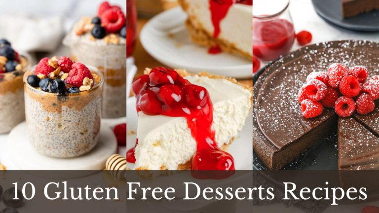 10 Gluten Free Desserts Recipes