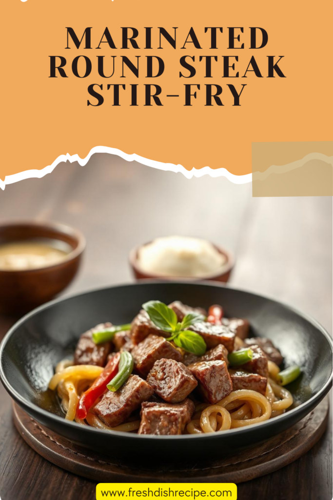 Marinated Round Steak Stir-Fry