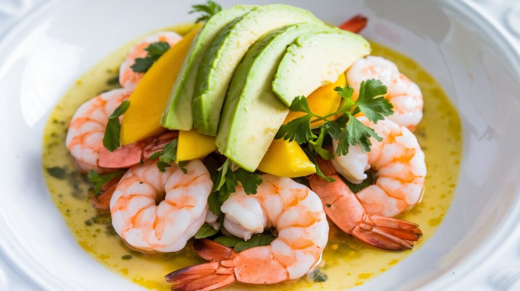 Shrimp Ceviche with Mango and Avocado