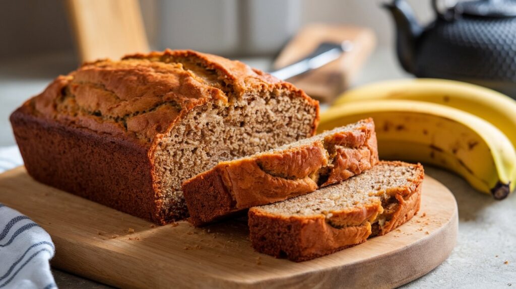  4 ingredient banana bread