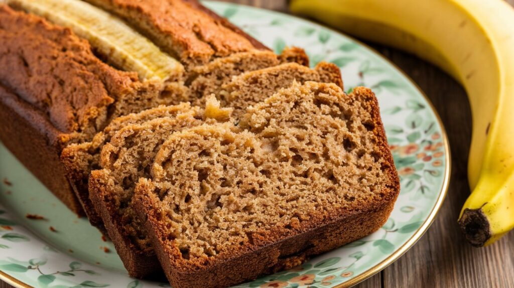  4 ingredient banana bread