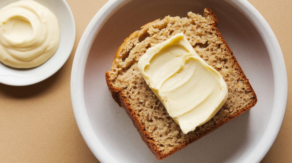 4 Ingredient Banana Bread with Mayonnaise