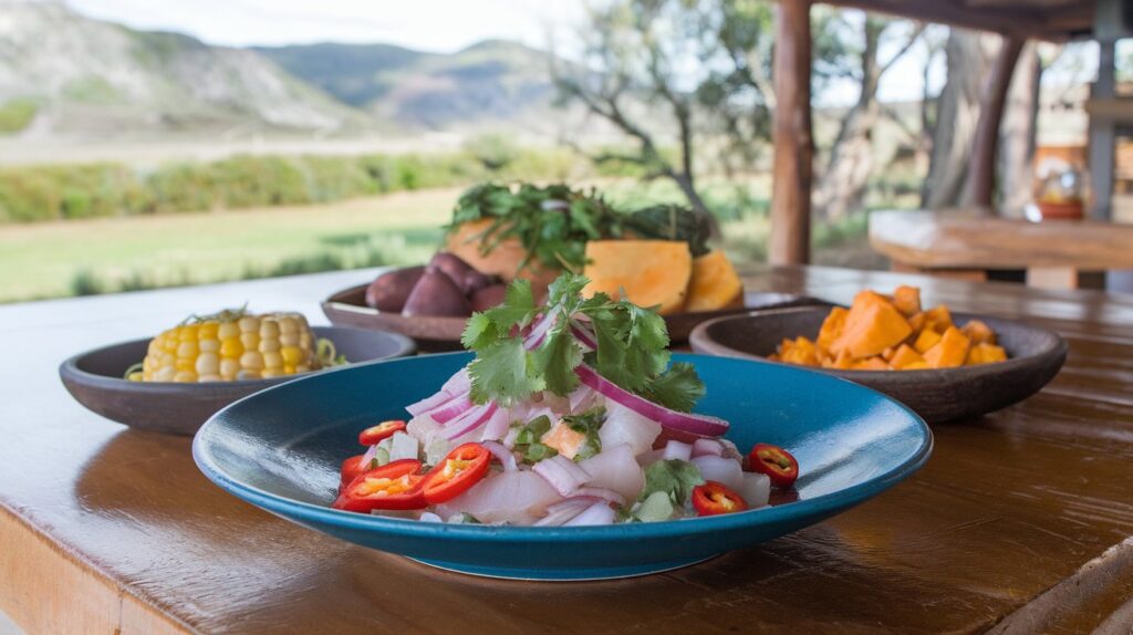 Peruvian ceviche