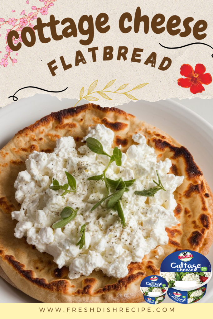 cottage cheese flatbread