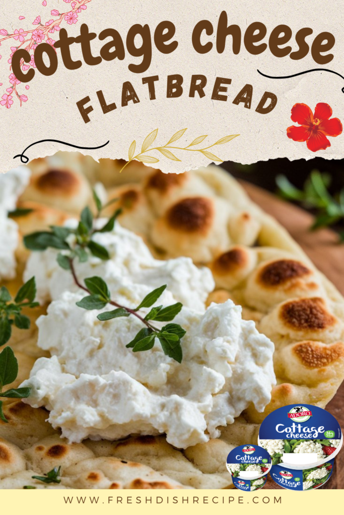 cottage cheese flatbread