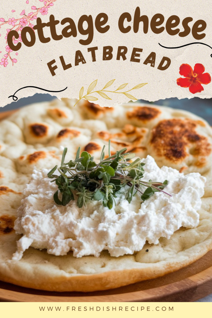 cottage cheese flatbread