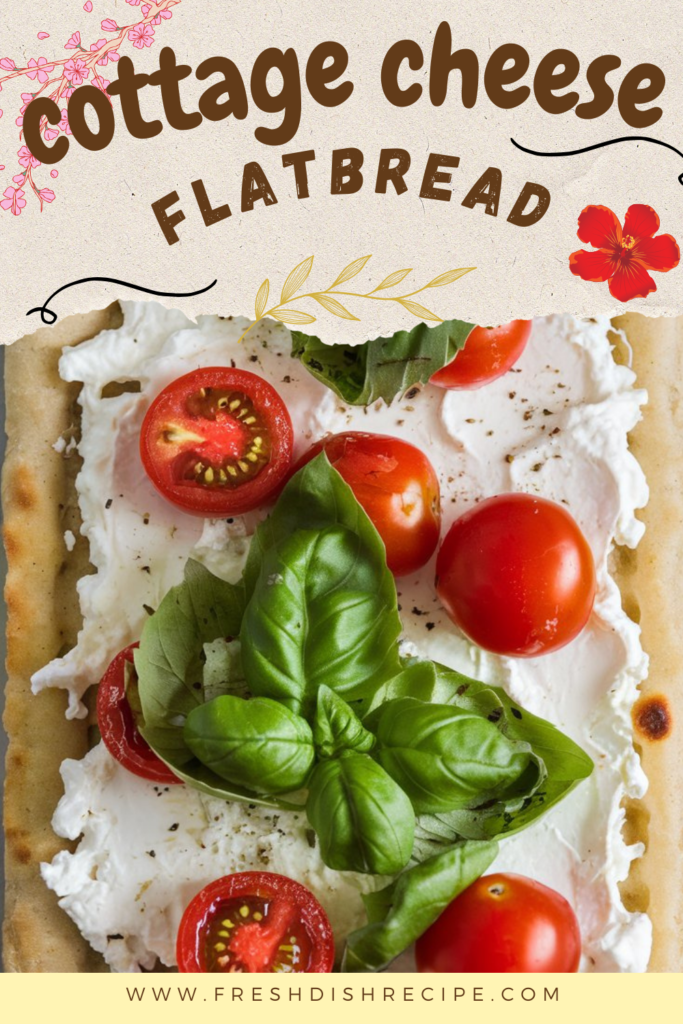 The Best Cottage Cheese Flatbread