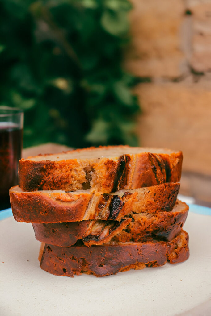  4 ingredient banana bread