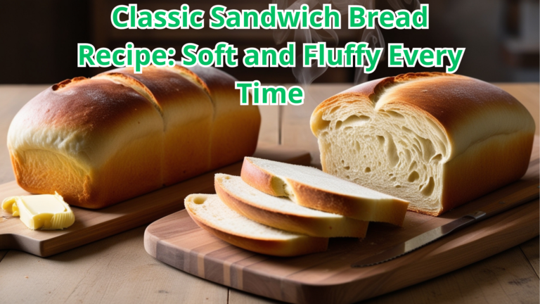 Sandwich Bread Recipe