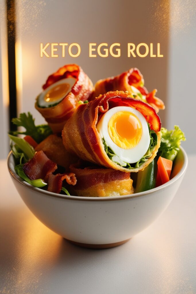 Keto Egg Roll in a Bowl