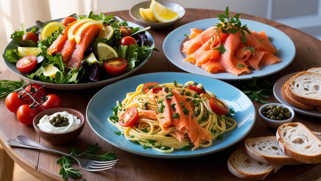 smoked salmon recipes